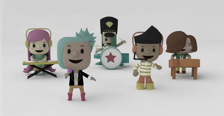 Character designs | Nickelodeon Kids Band (TMRRW X PIGOLOGIST)
